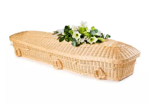 environmentally concious coffins the Buckden light