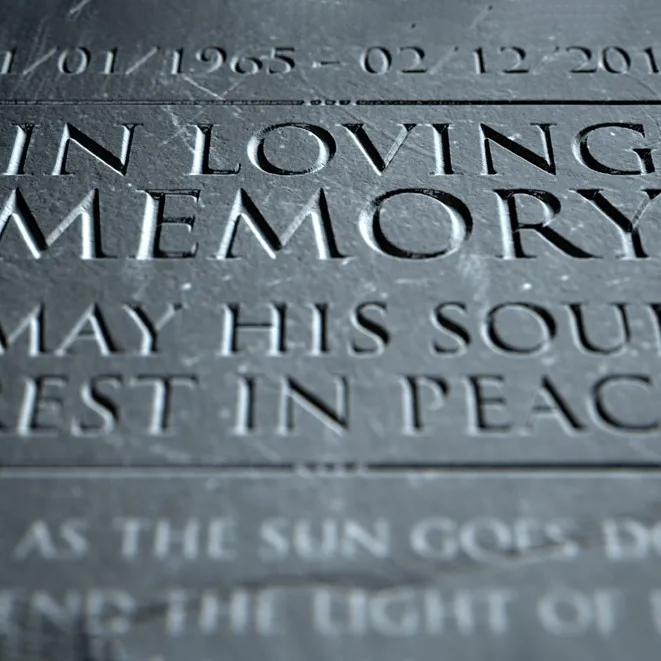 bespoke headstone manufacture uai