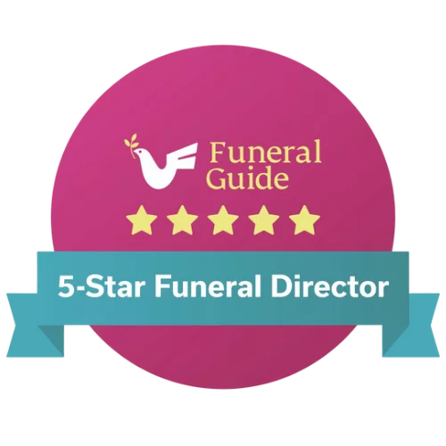 FUNERAL GUIDE BADGE